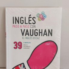 Libros: INGLÉS PASO A PASO CON VAUGHAN / 39 / EL INGLÉS EFICAZ / LIBRO + CD / PRECINTADO.. Lote 228582525