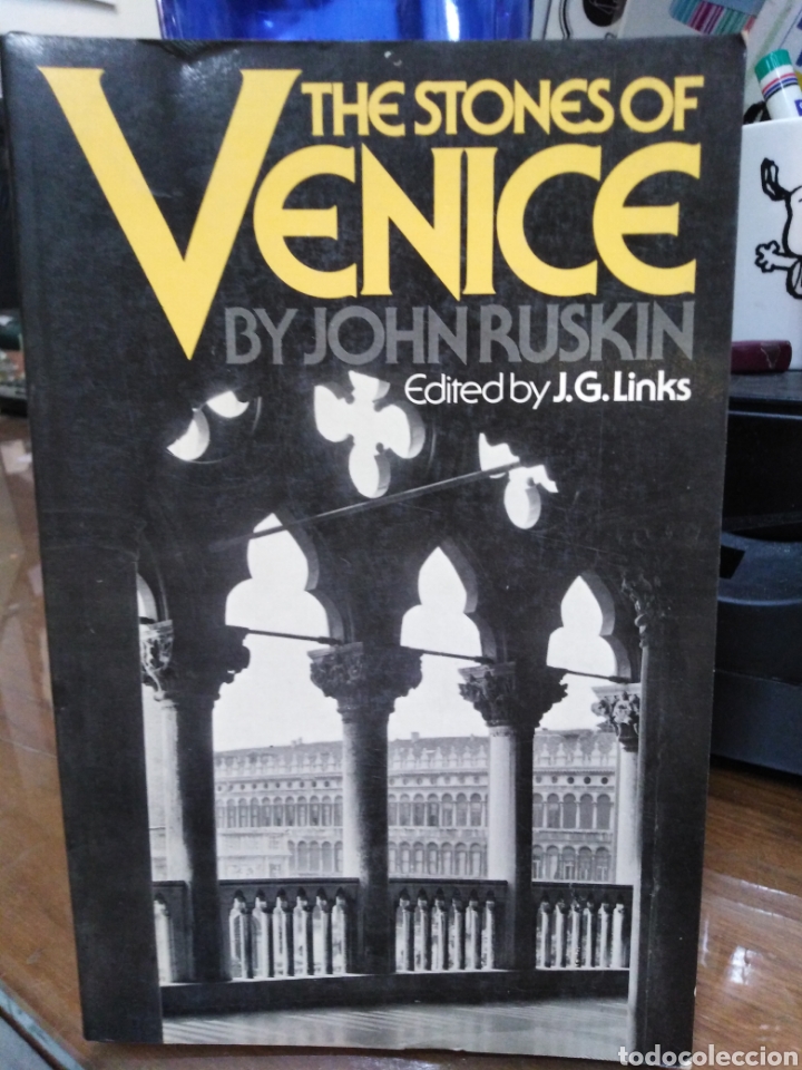 Libros: THE STONES OF VENICE BY JOHN RUSKIN-EDITA A DA CAPO-EN INGLES- - Foto 1 - 237875670