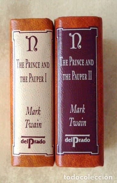 Libros: Pr&iacute;ncipe y mendigo, Mark Twain (2 mini libros en ingl&eacute;s) - Foto 2