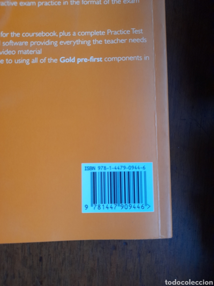 Libros: Gold Pre first coursebook. Pearson - Foto 3