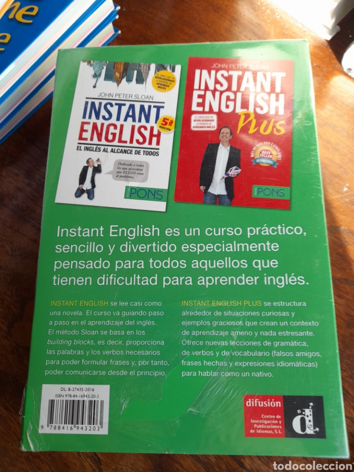 Libros: Instant English. Ingl&eacute;s al alcance de todos - Foto 2
