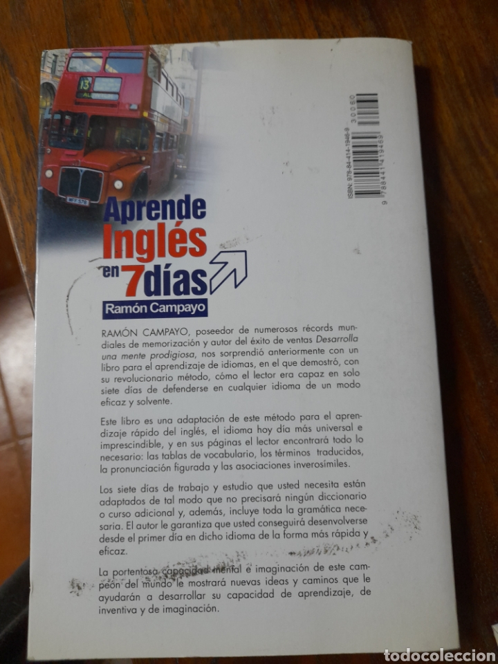 Libros: Aprende ingl&eacute;s en 7 d&iacute;as. Ram&oacute;n Campayo - Foto 2