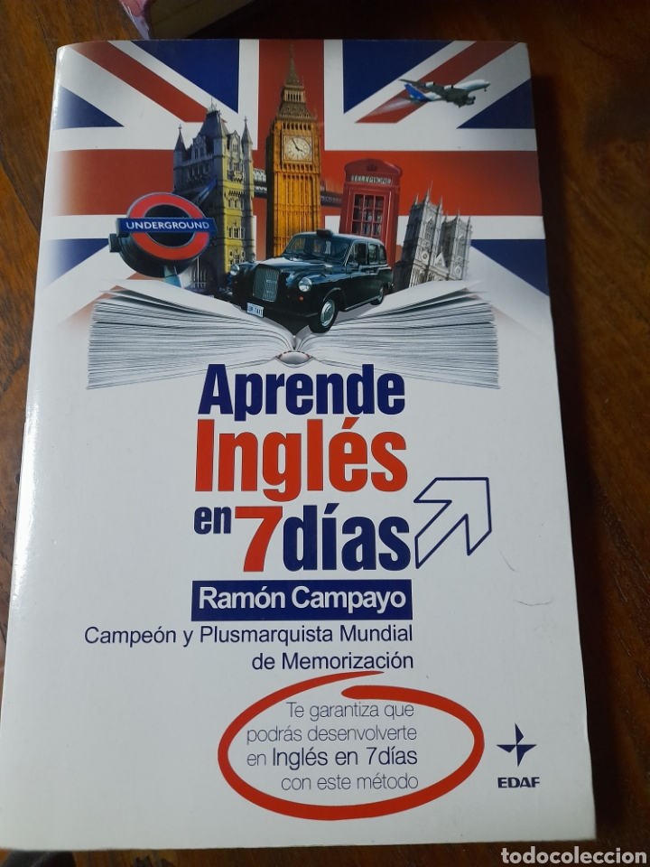 Libros: Aprende ingl&eacute;s en 7 d&iacute;as. Ram&oacute;n Campayo - Foto 1