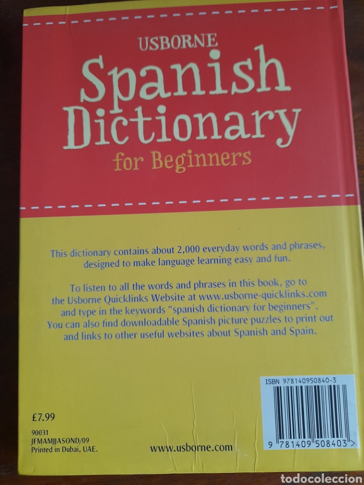 Libros: Spanish dictionary for beginners - Foto 2
