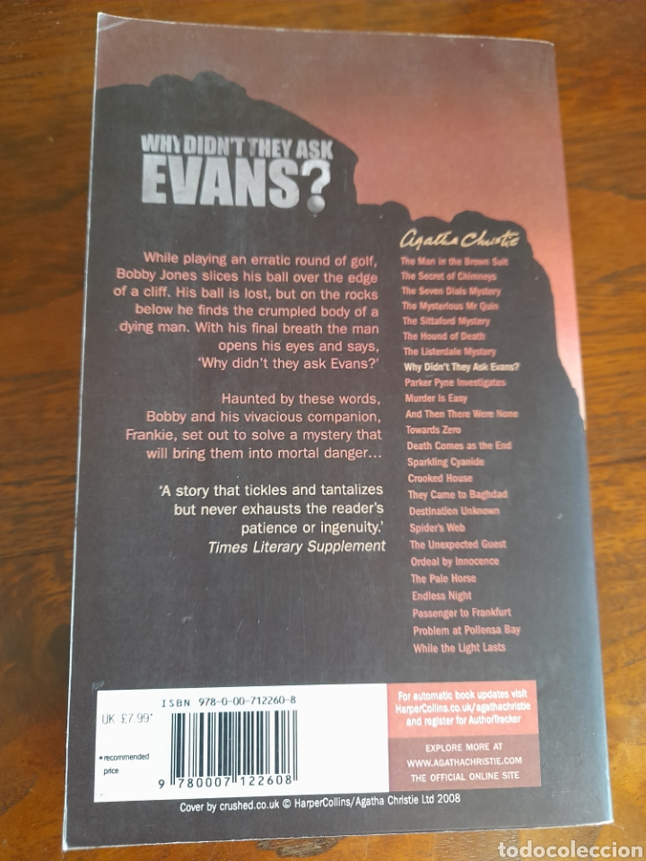 Libros: Why didnt they ask Evans? Agatha Christie - Foto 2