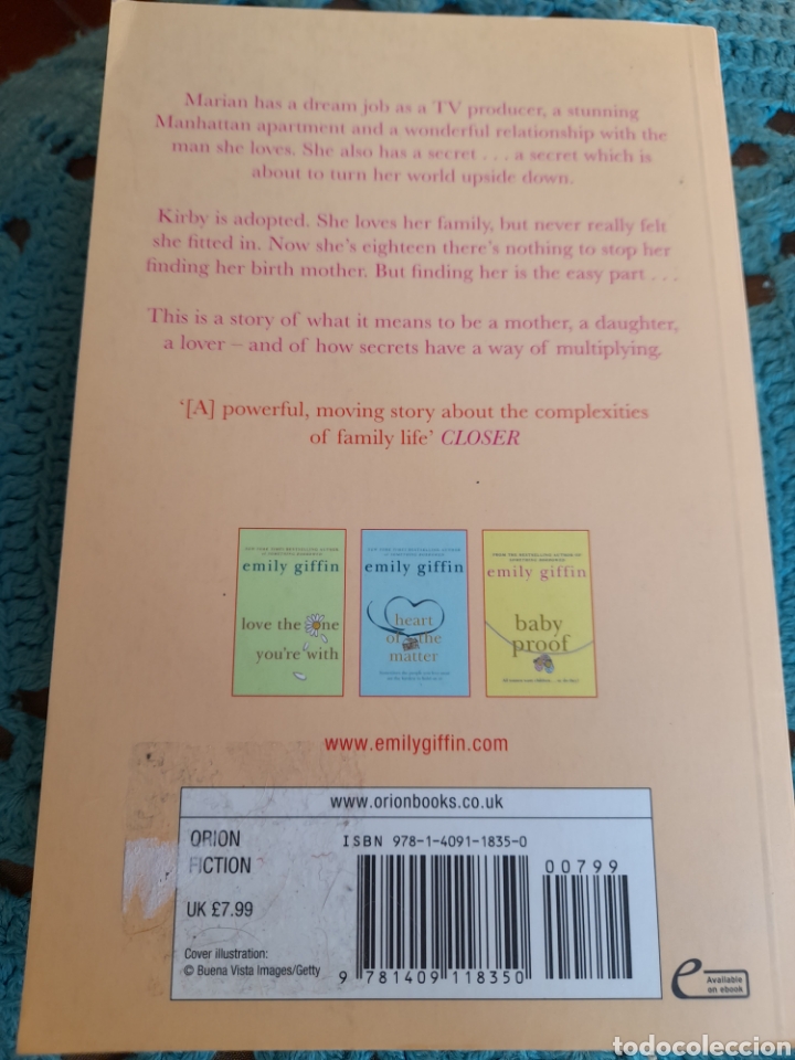 Libros: Where we belong? Emily Giffin - Foto 2