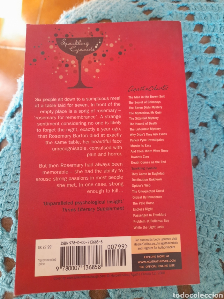 Libros: Sparkling cyanide. Agatha Christie - Foto 2