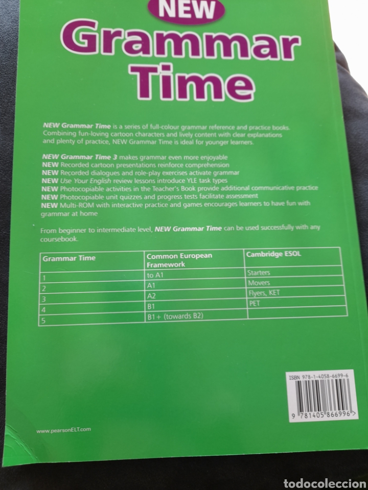 Libros: New Grammar Time 3. Pearson - Foto 2