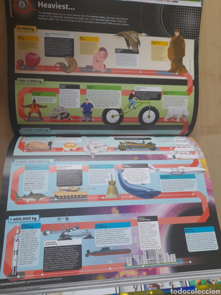 Libros: Guinness World R&eacute;cords 2018. Ingl&eacute;s - Foto 3