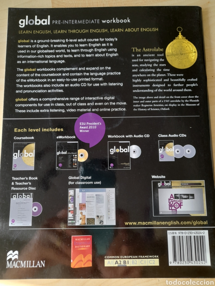 Libros: Global Pre intemediate. Workbook with key - Foto 2