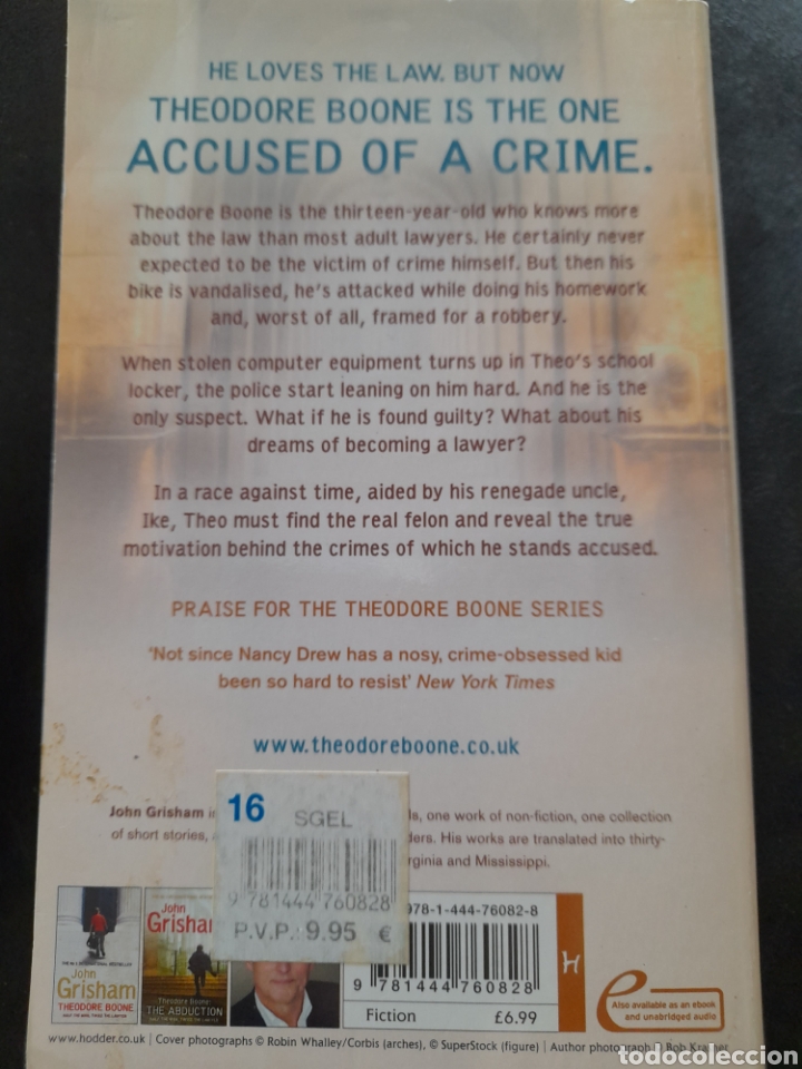 Libros: Theodore Boone, The accused. John Grisham - Foto 2