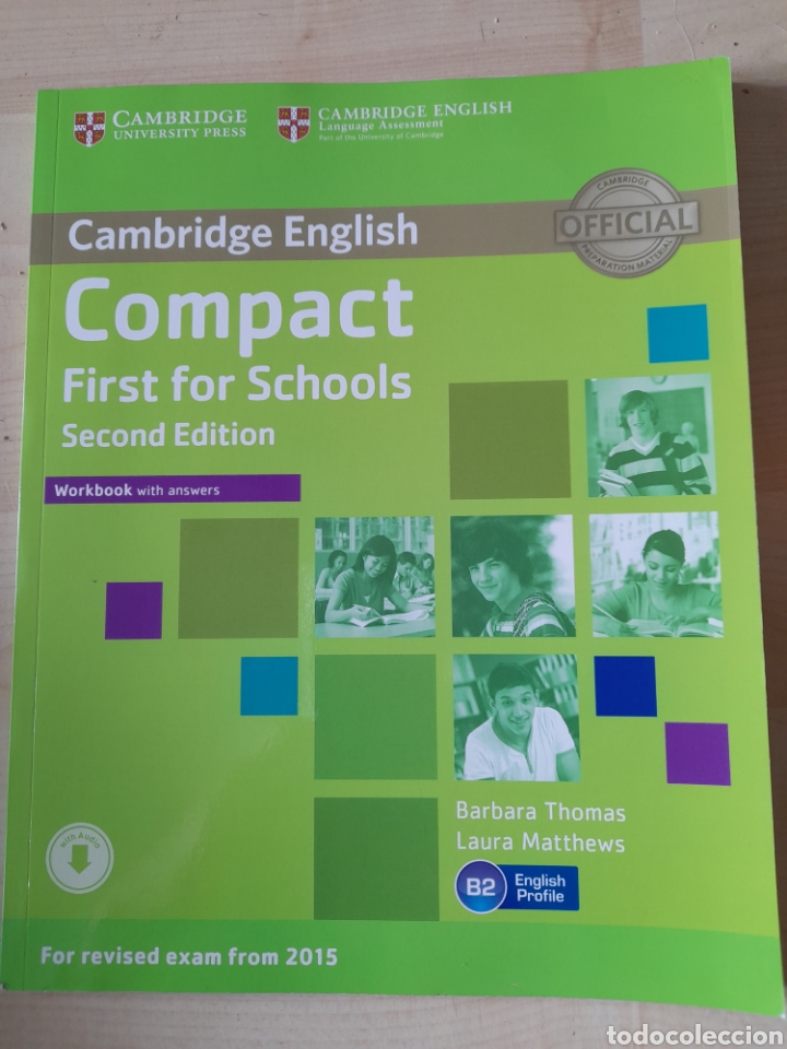 Libros: Comoact First for schools , workbook with answers - Foto 1