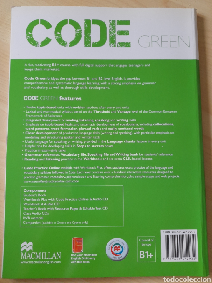 Libros: Code Green B1+. Students book - Foto 2