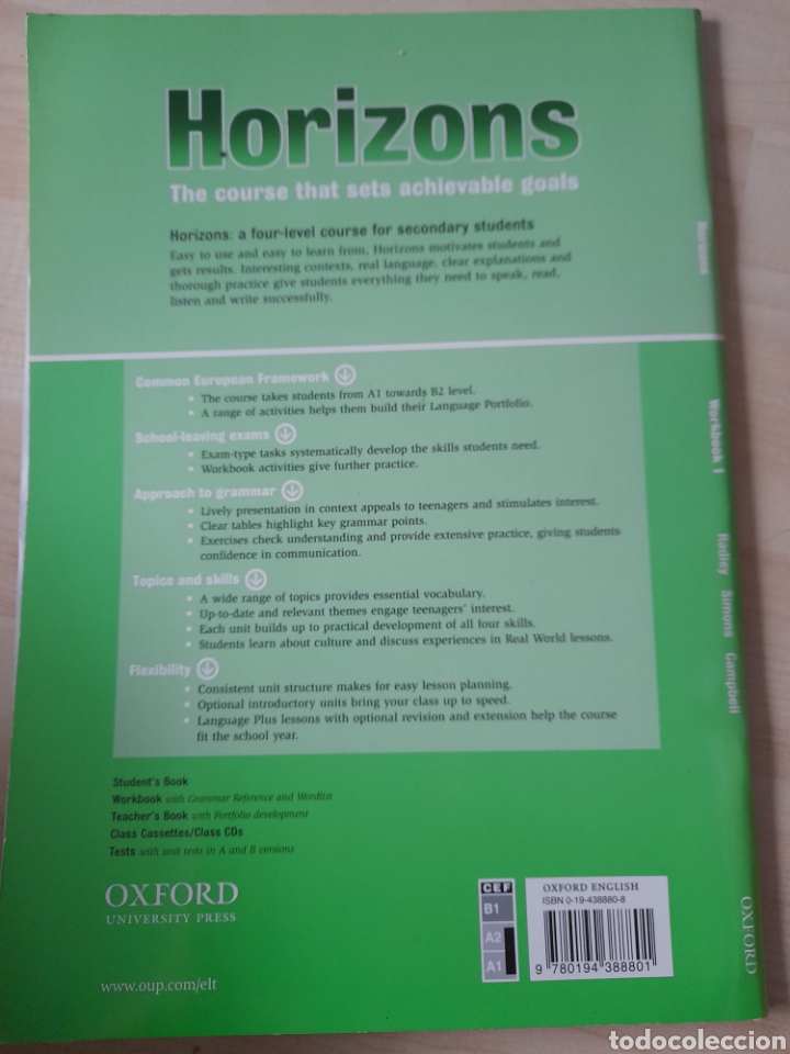 Libros: Horizons 1. Students book y workbook - Foto 5