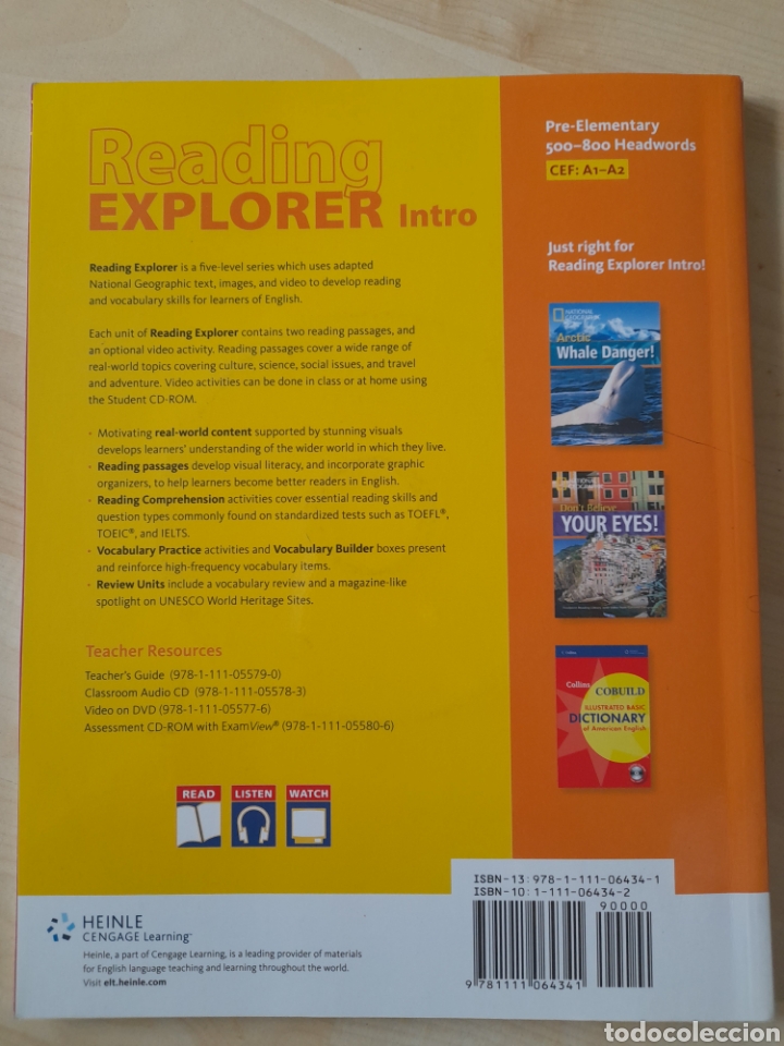 Libros: Reading Explorer Intro. Ingl&eacute;s - Foto 2