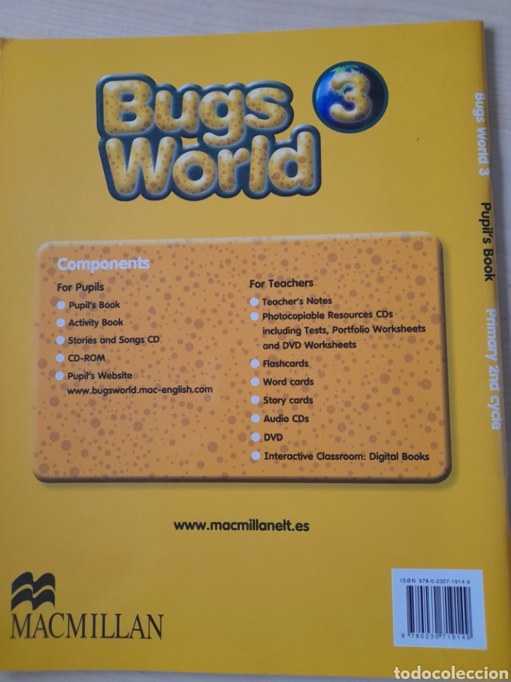 Libros: Bugs World 3. Libro del alumno y de ejercicios. Ingl&eacute;s Primaria - Foto 2