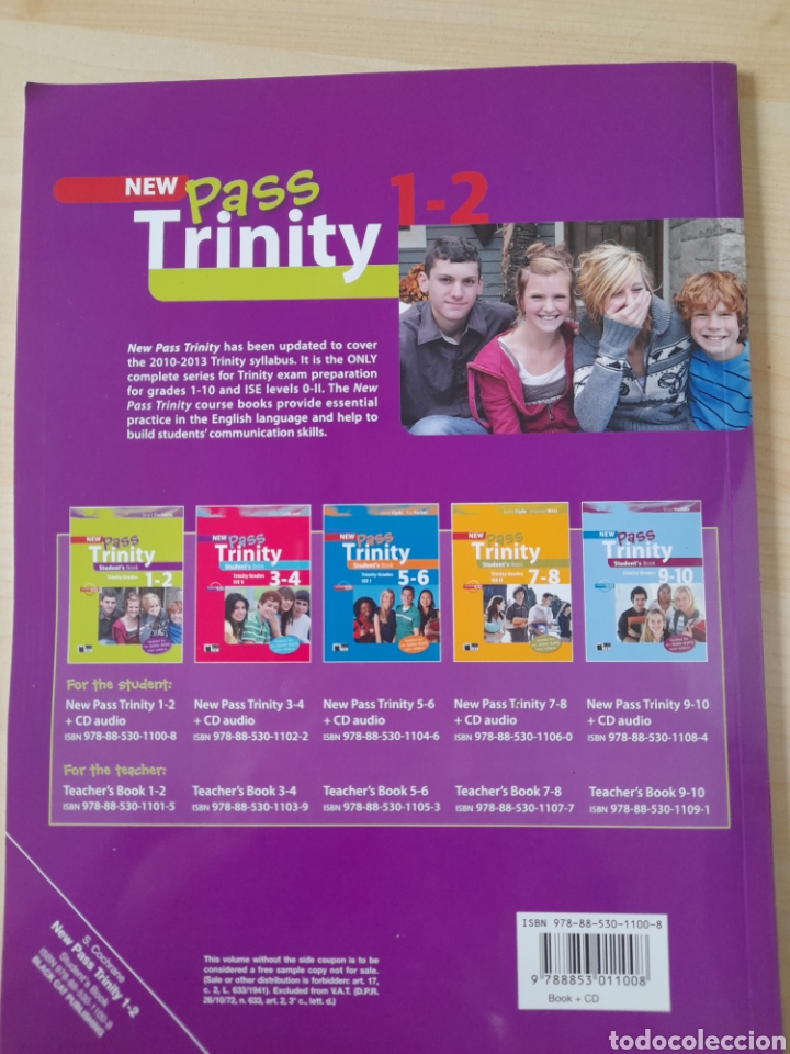 Libros: New Pass Trinity 1-2. Students book. Ingl&eacute;s - Foto 3