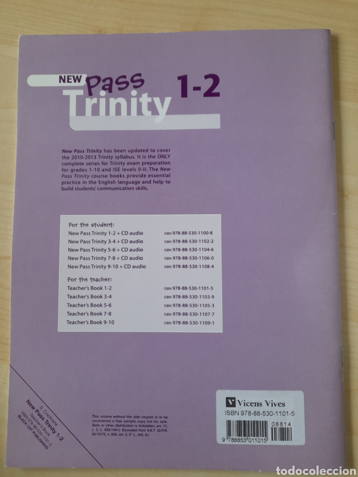 Libros: New Pass Trinity 1-2. Teachers book - Foto 2