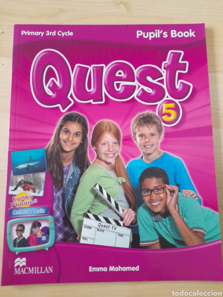 Libros: Quest 5 . Pupils book. Ingl&eacute;s Primaria - Foto 1