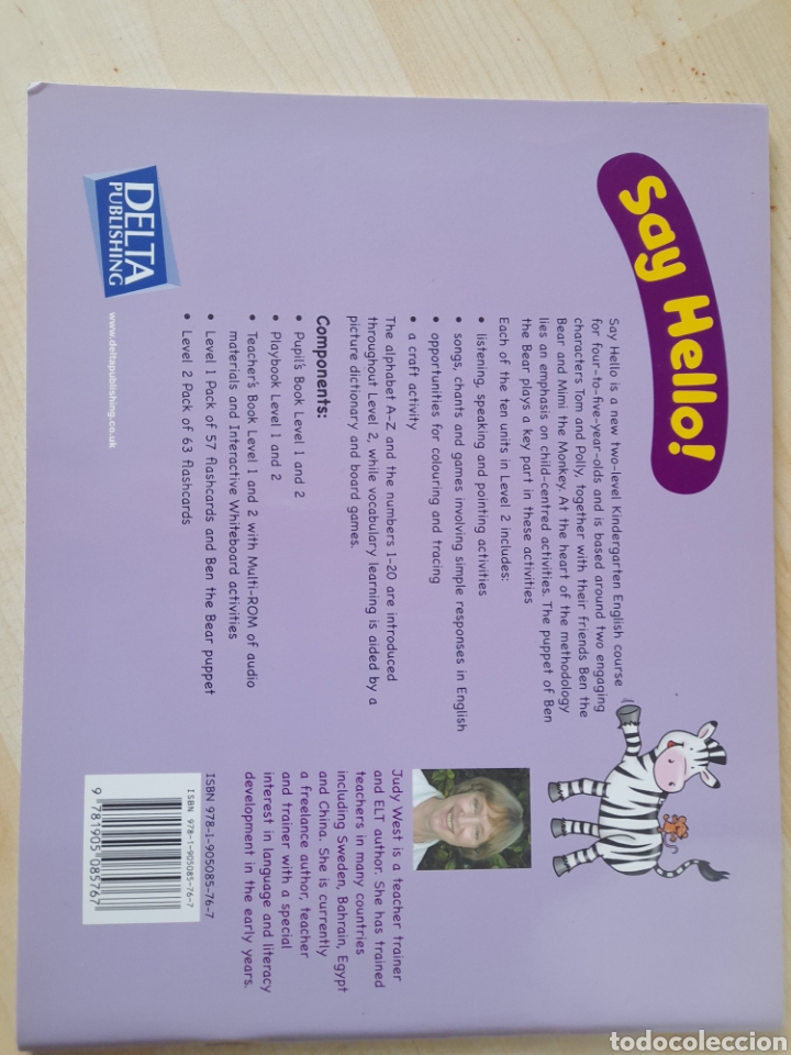 Libros: Say hello! 2. Pupils book. Ingl&eacute;s infantil - Foto 2