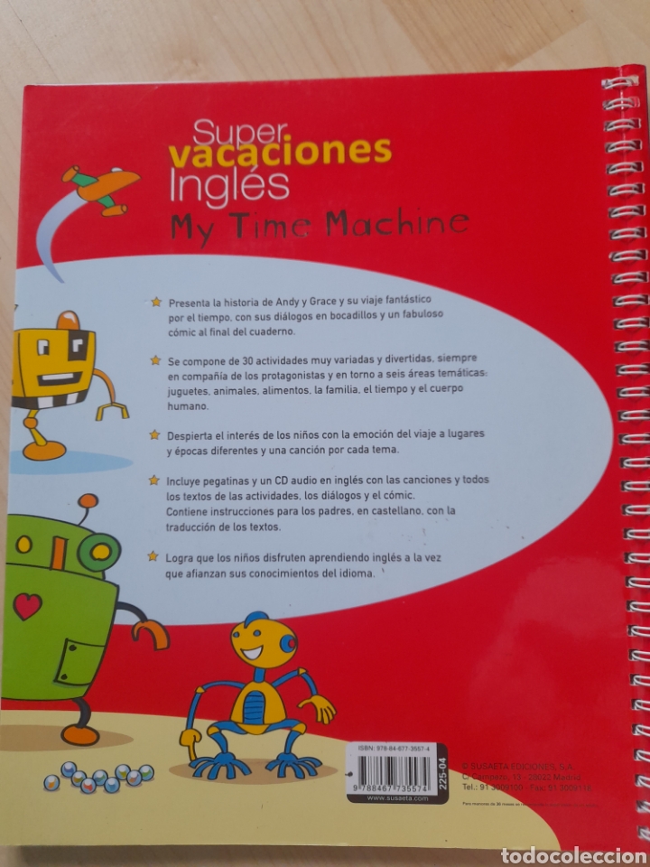 Libros: Super vacaciones Ingl&eacute;s 5 a&ntilde;os - Foto 2