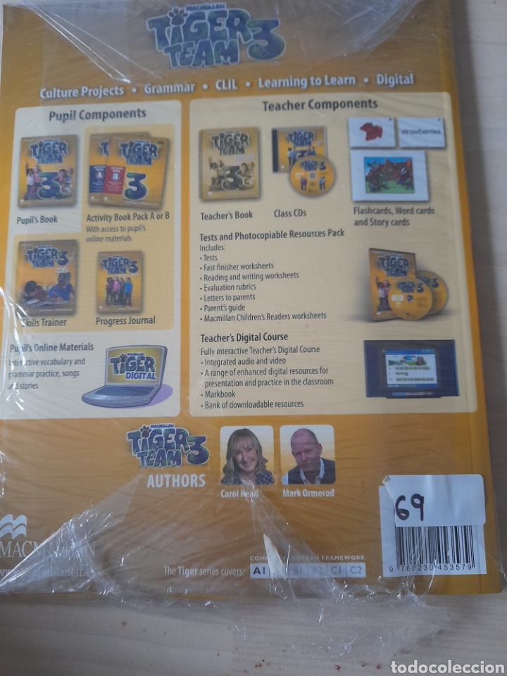Libros: Tiger Team 3 Activity book B. Ingl&eacute;s Primaria - Foto 2