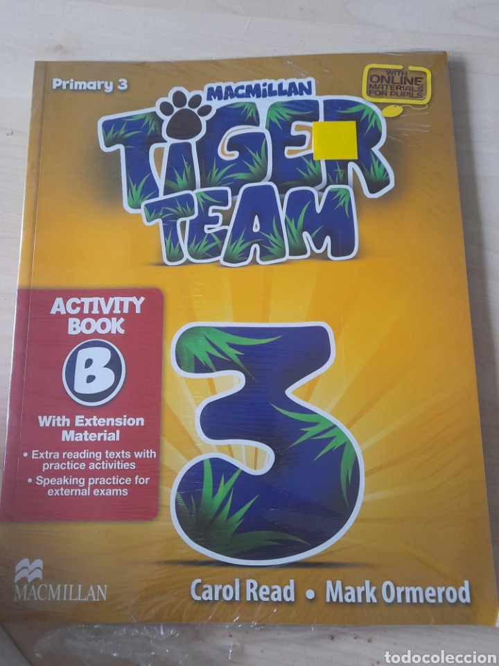 Libros: Tiger Team 3 Activity book B. Ingl&eacute;s Primaria - Foto 1
