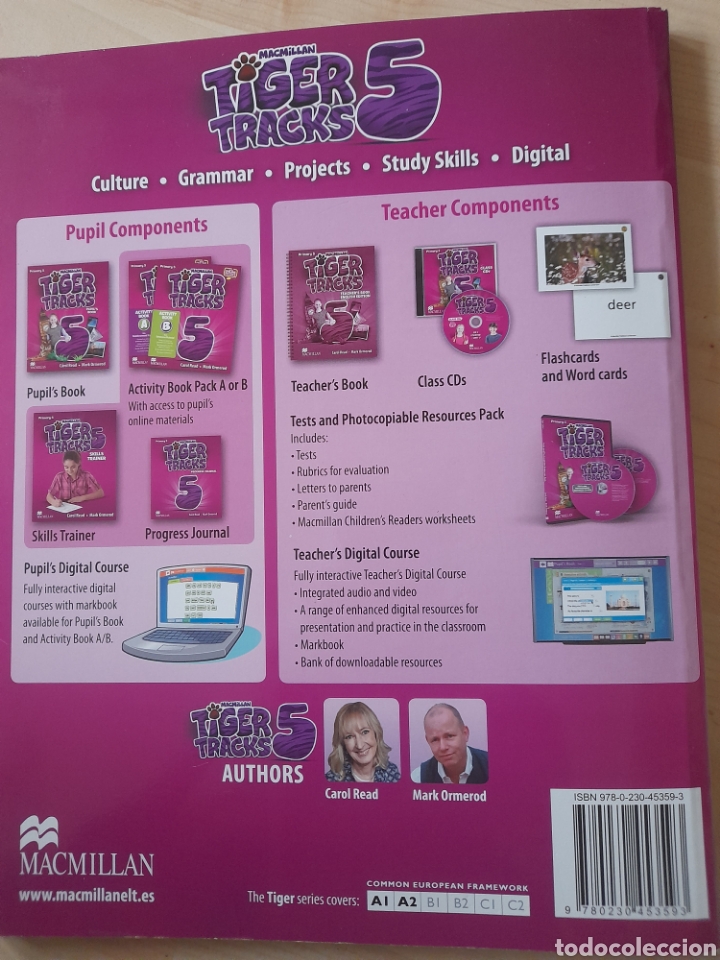 Libros: Tiger traks 5 Activity book B. Ingl&eacute;s Primaria - Foto 2