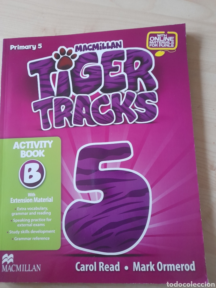 Libros: Tiger traks 5 Activity book B. Ingl&eacute;s Primaria - Foto 1
