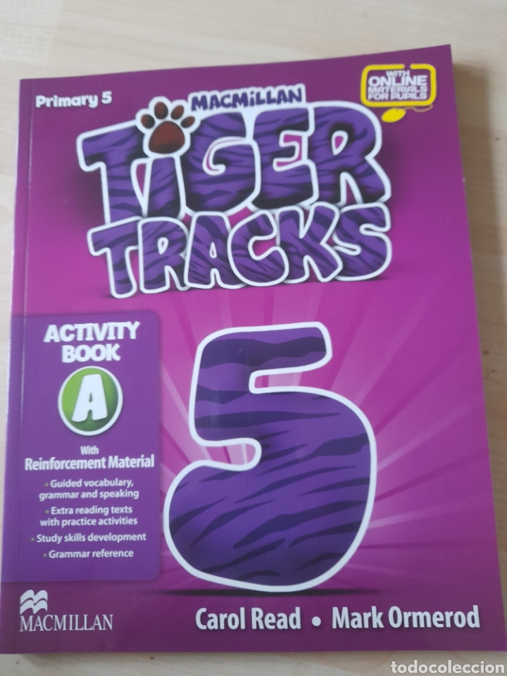 Libros: Tiger traks 5. Activity book A. Ingl&eacute;s Primaria - Foto 1