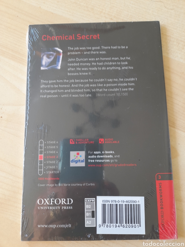 Libros: Chemical Secret. Lectura graduada en ingl&eacute;s. - Foto 2