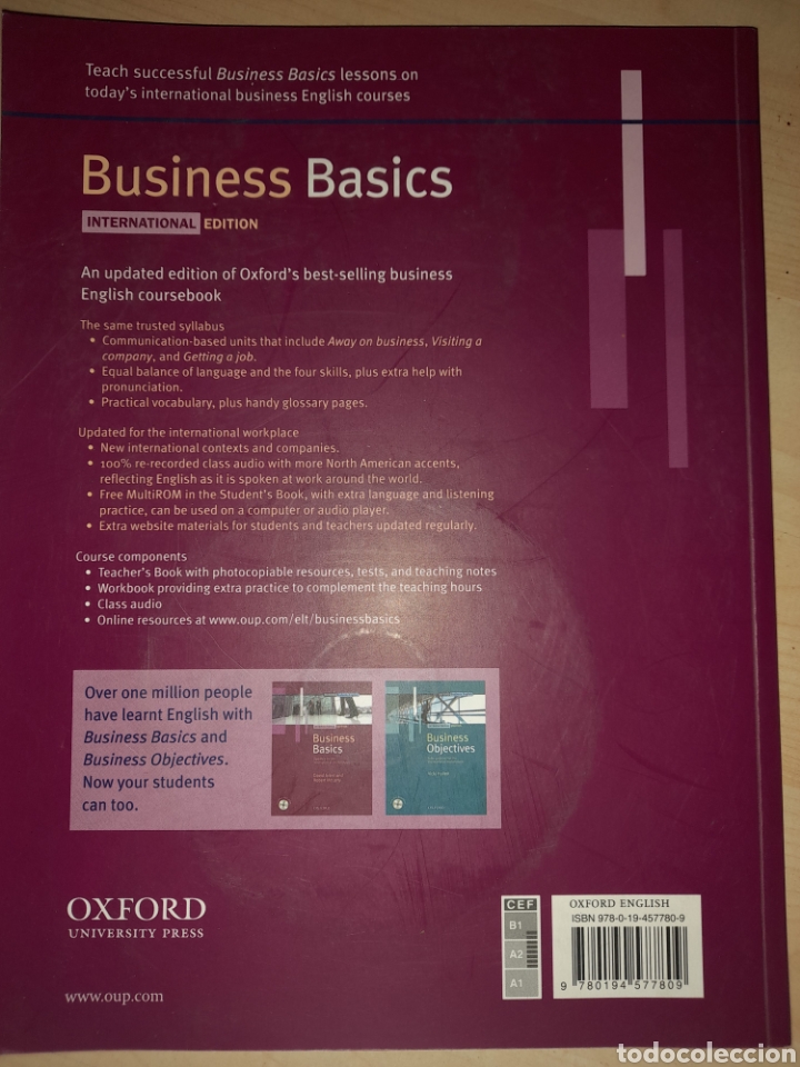 Libros: Business basics. Students book y workbook - Foto 2
