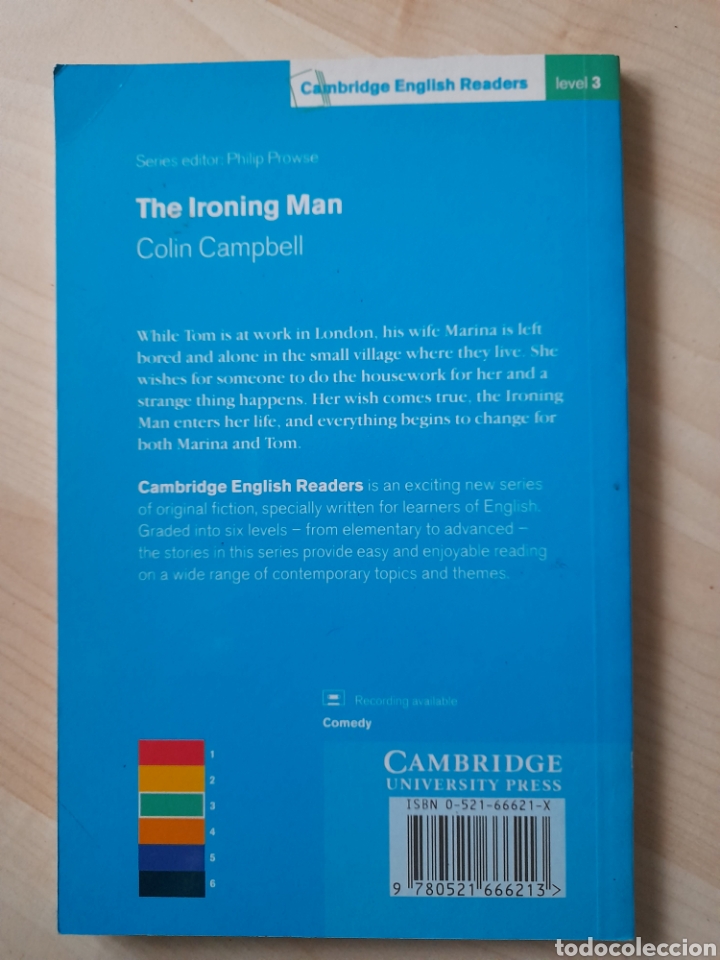 Libros: The ironing Man. Lectura graduada en ingl&eacute;s - Foto 2