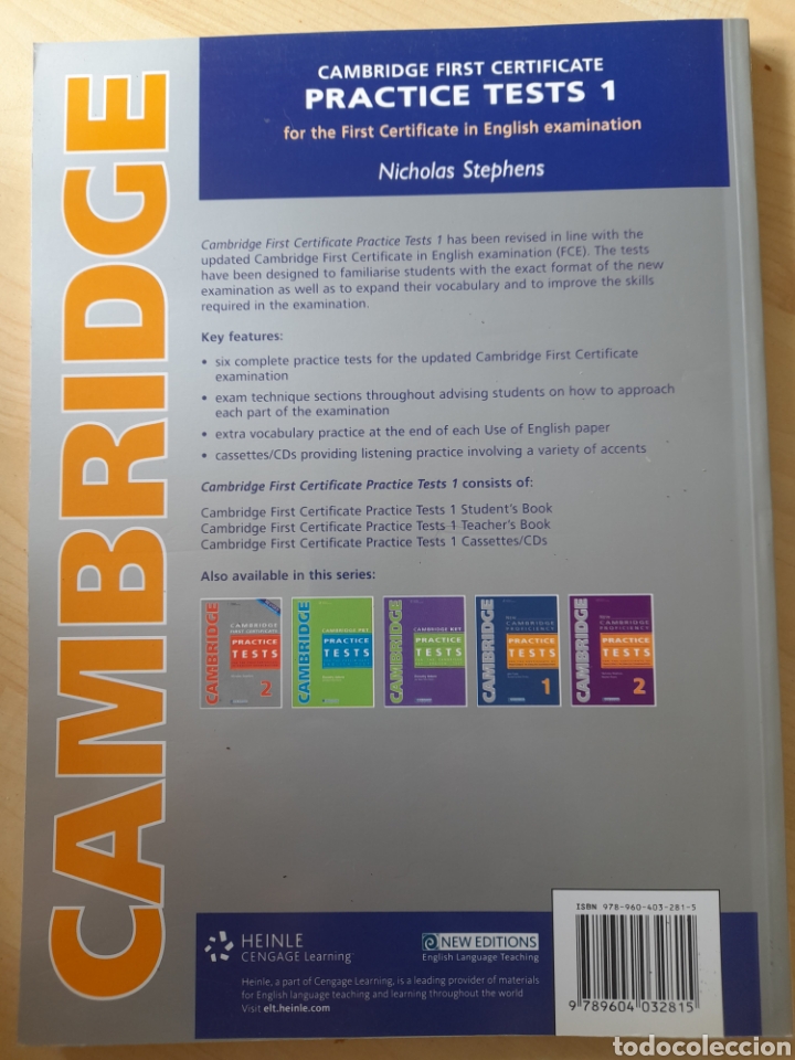 Libros: Cambridge first certificado practice test 1 - Foto 2