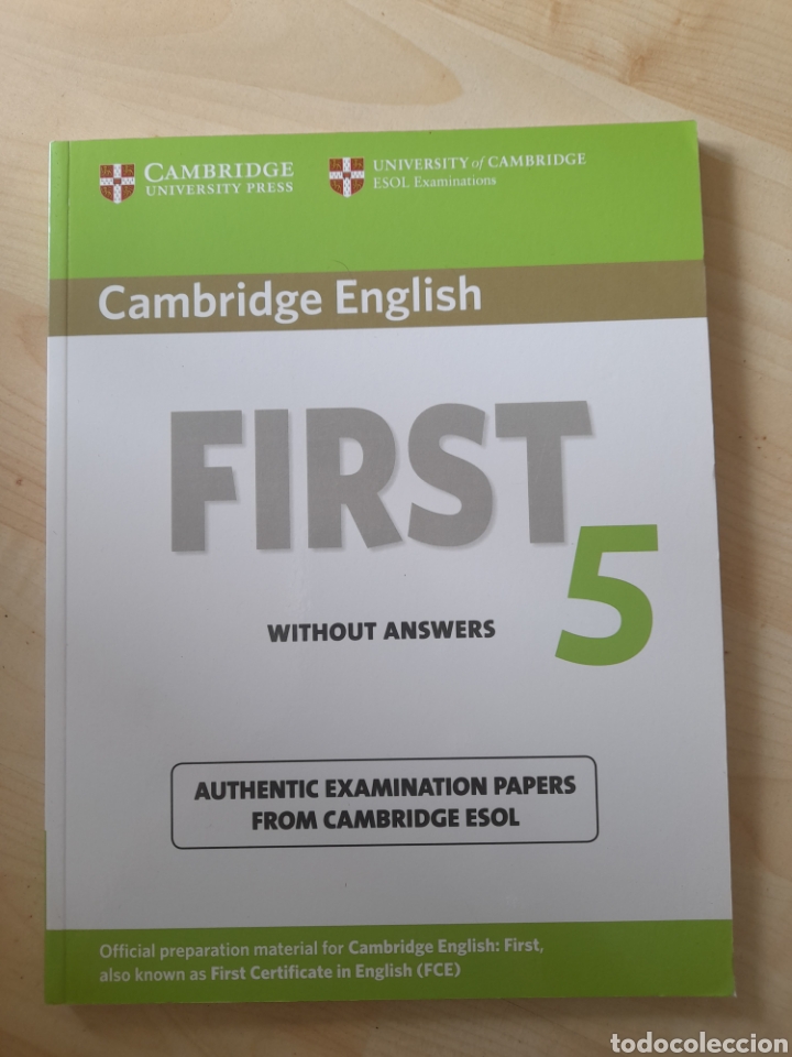 Libros: Cambridge English First 5. Without answers - Foto 1