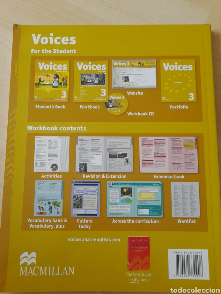Libros: Voices 3. Students book, workbook y portfolio - Foto 3