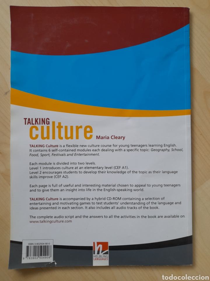 Libros: Talking culture. With audio CD - Foto 2