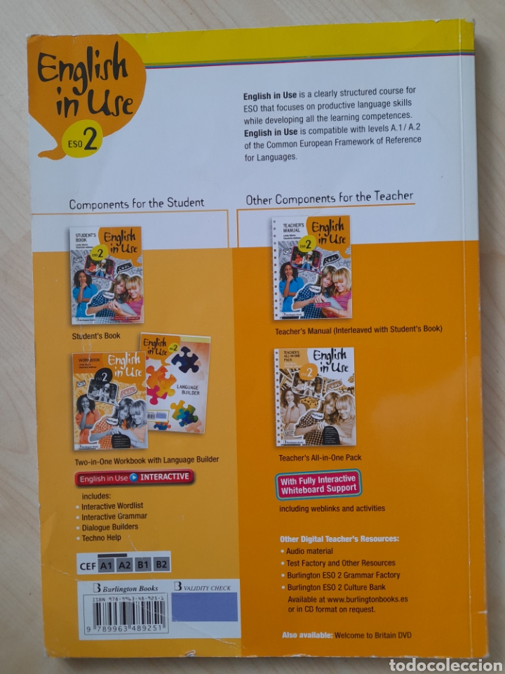 Libros: English in use 2 ESO. Students book - Foto 2