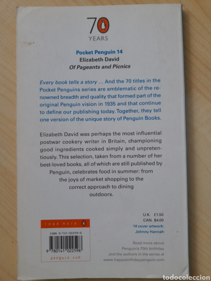 Libros: Of pageants and picnics. Elisabeth David - Foto 2