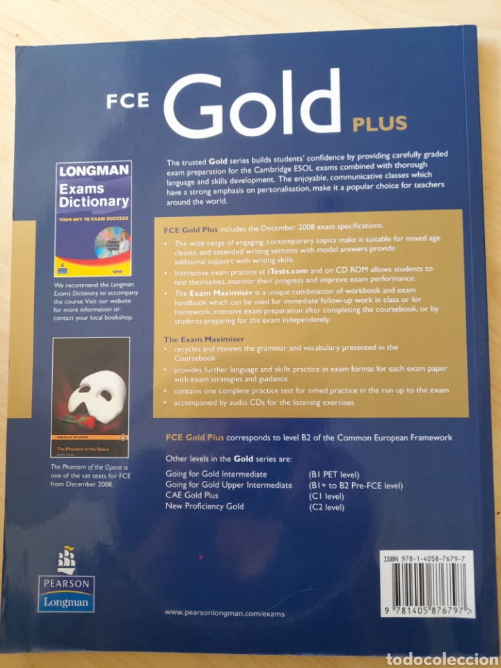 Libros: FCE Gold plus. Exam maximiser. - Foto 3