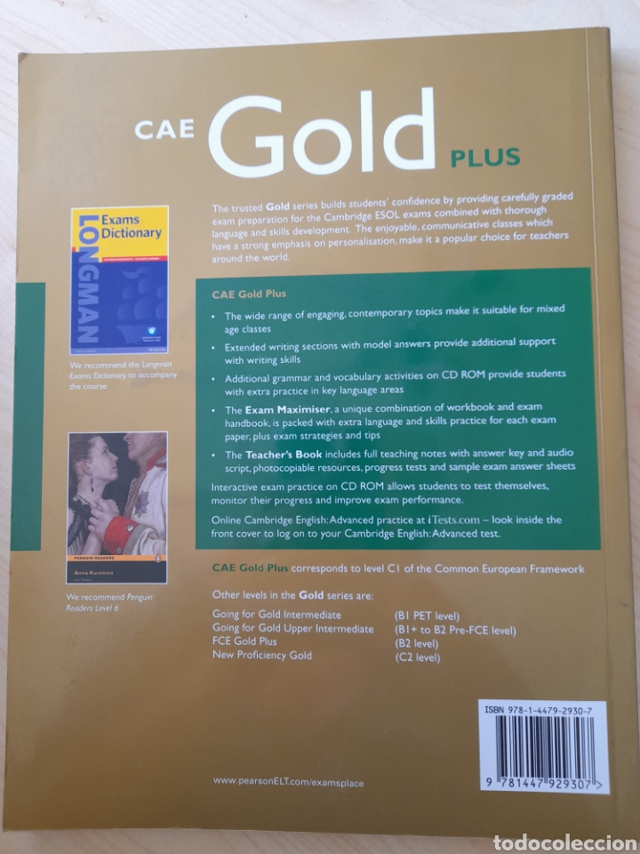 Libros: CAE Gold plus. Coursebook - Foto 2