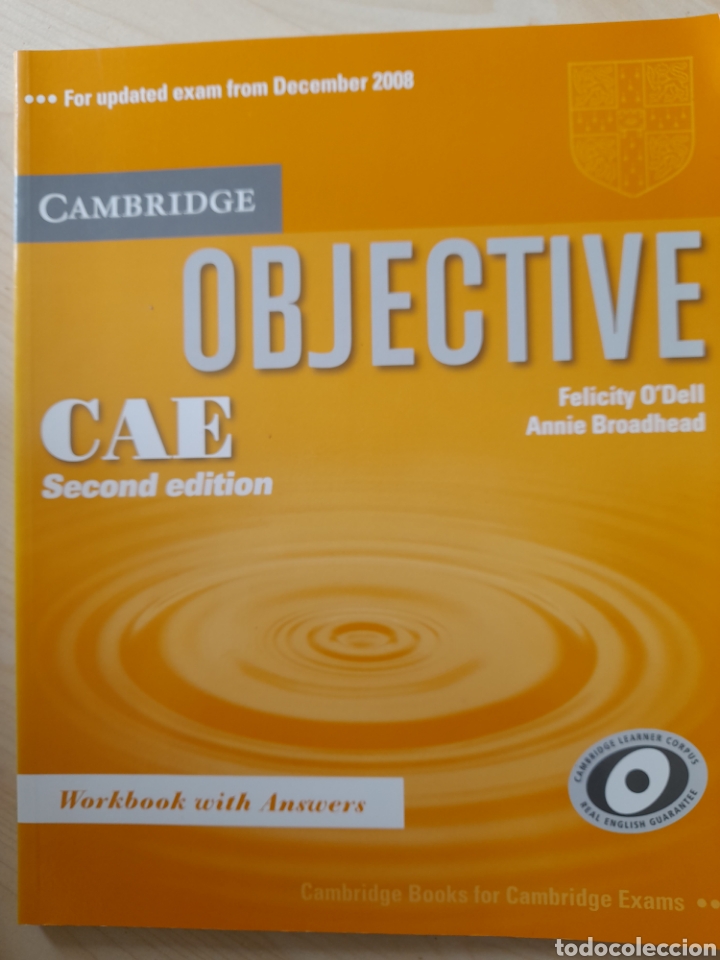 Libros: Cambridge objective CAE. Workbook con respuestas - Foto 1