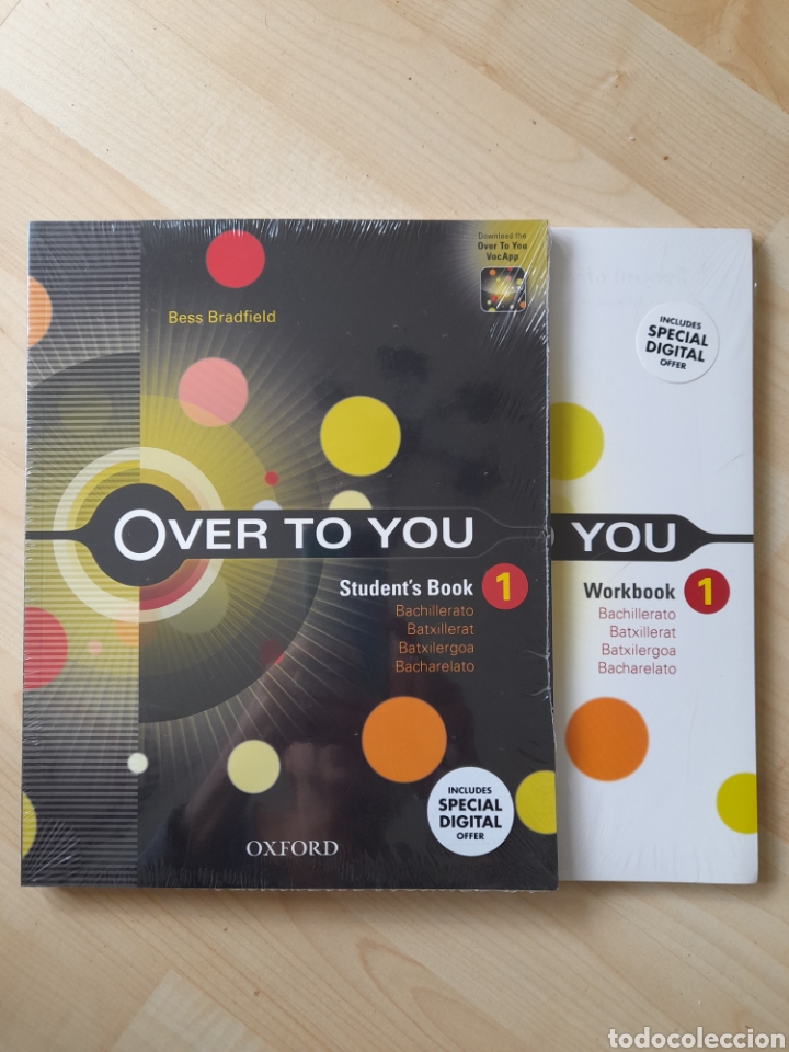 Libros: Over to you 1. Bachillerato. Students & workbook - Foto 1