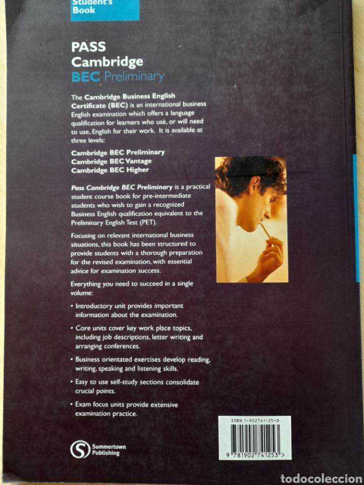 Libros: Pass Cambridge BEC Preliminary. Students book - Foto 2