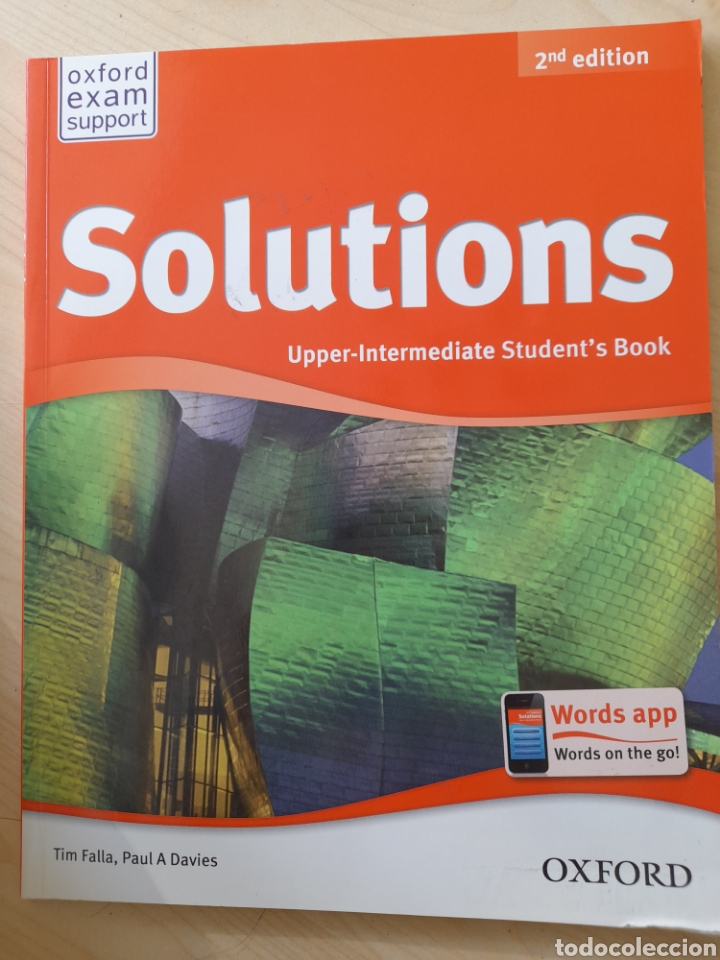 Libros: Solutions Upper Intermediate Students book - Foto 1