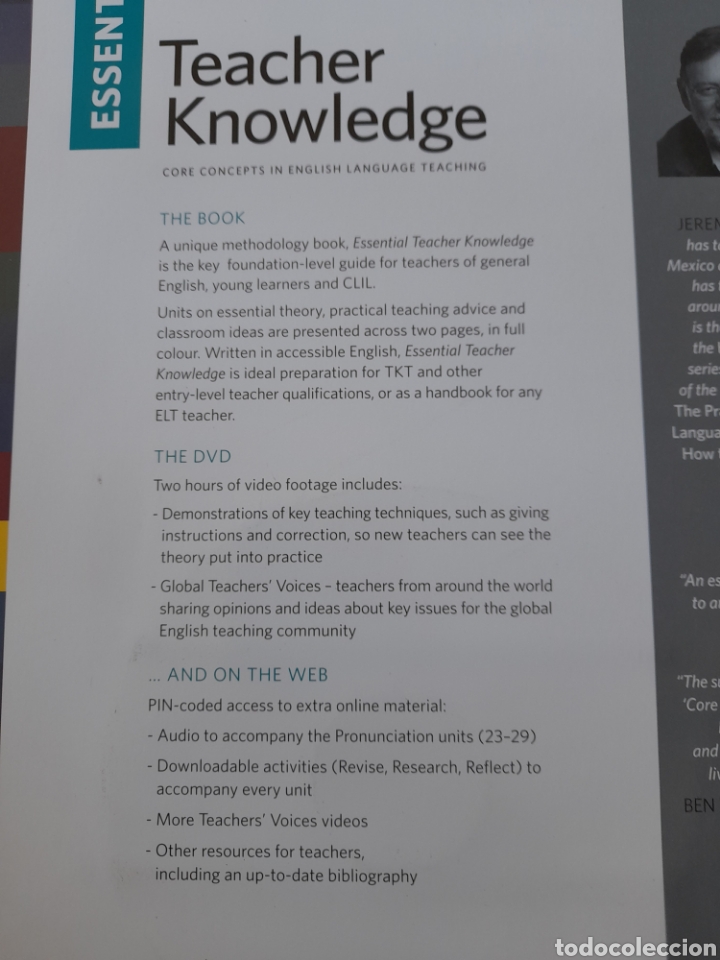 Libros: Teacher knowledge. Core concepts in English language teaching - Foto 4