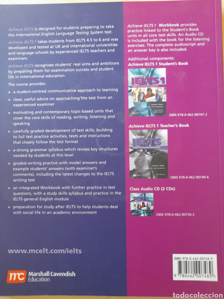 Libros: Achieve IELTS 1 y 2. Workbooks - Foto 2