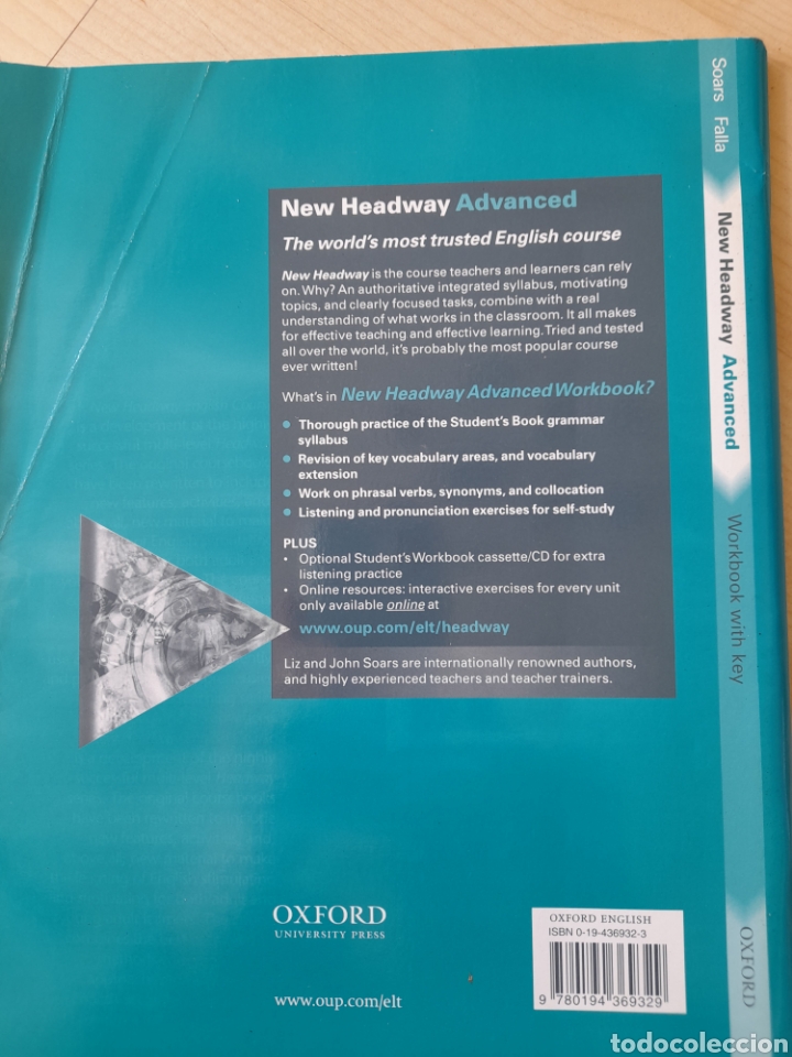 Libros: New Headway Advanced workbook with key - Foto 2