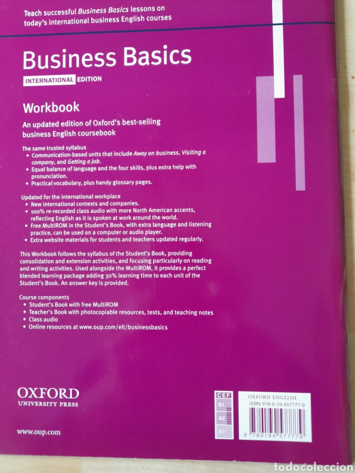 Libros: Business basics. Students book y workbook - Foto 5