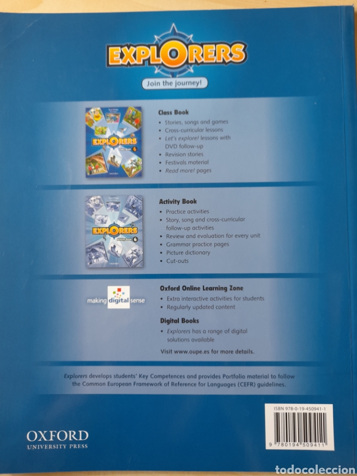Libros: Exploresrs 6. Class book. Ingl&eacute;s Primaria - Foto 2
